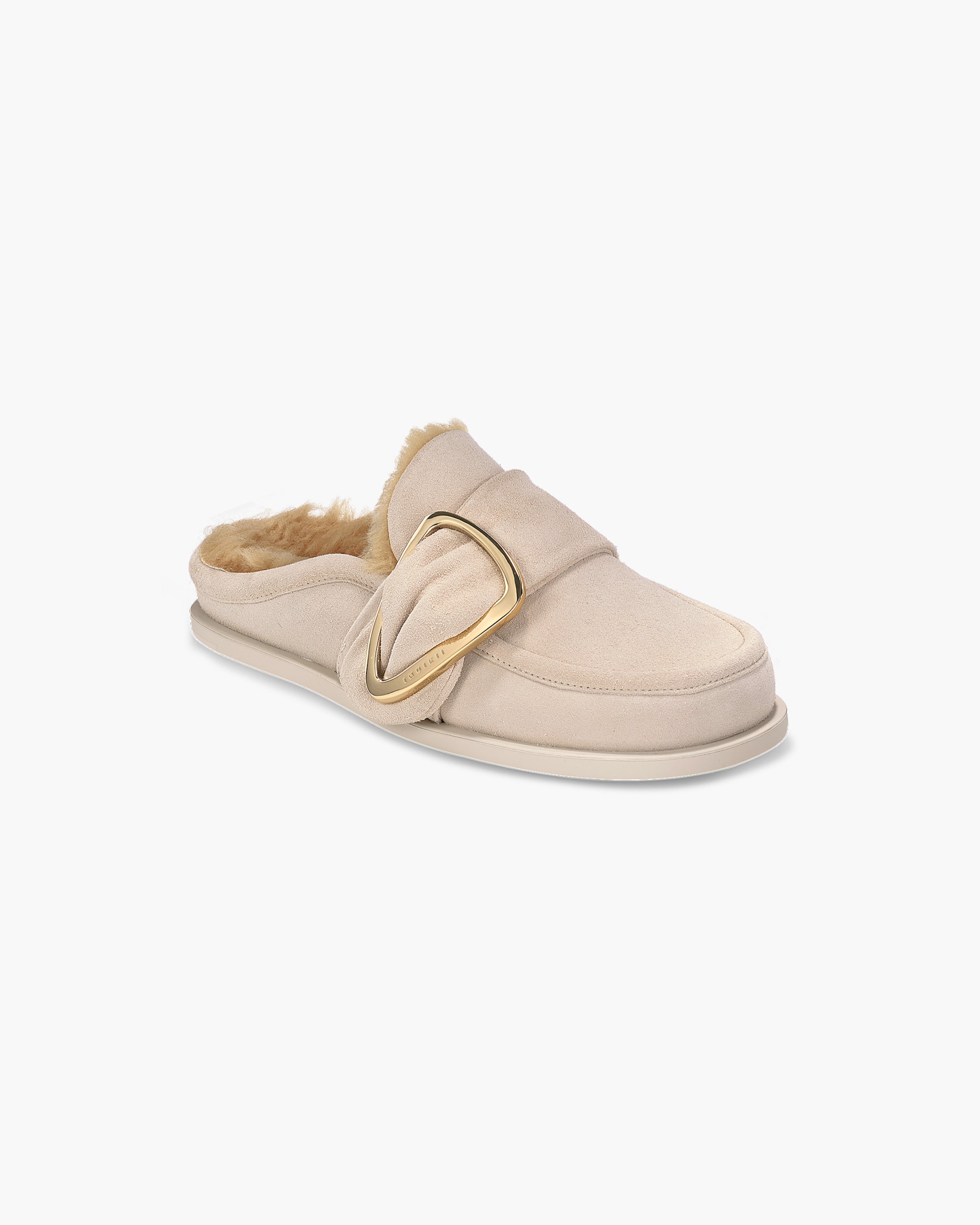 ボタンミュール　itimi shury Shearling Mule Soft – INUIKII