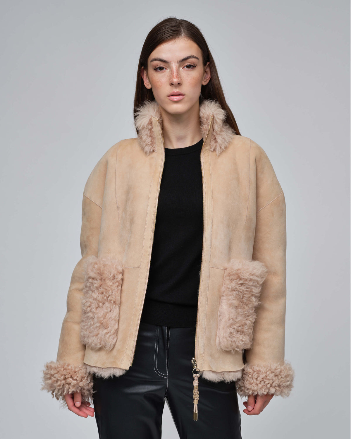 INUIKII - Two sided Shearling Jacket