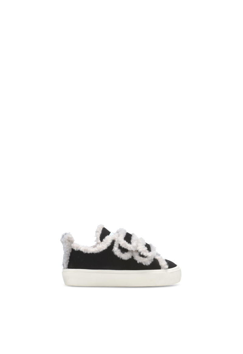 Shearling Low Velcro Kids